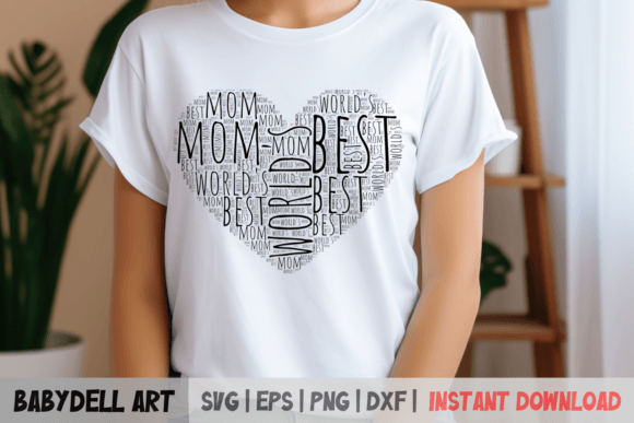 Best Mom SVG Design for Sublimation