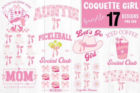Coquette Girly Mama Mom SVG Bundle Review for Real Embroidery Projects