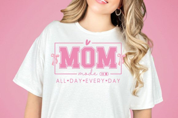 Coquette Mom SVG PNG: A Floral Touch for Modern Embroidery Projects