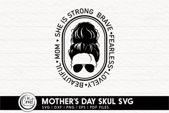 Messy Bun Mom SVG: A Mother’s Day Design with Personality
