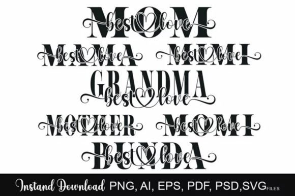 Mom SVG Bundle: A Heartfelt Touch for Embroidery Projects