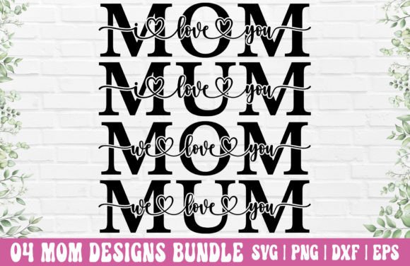 Mom SVG PNG – A Heartfelt Touch for Embroidery Projects