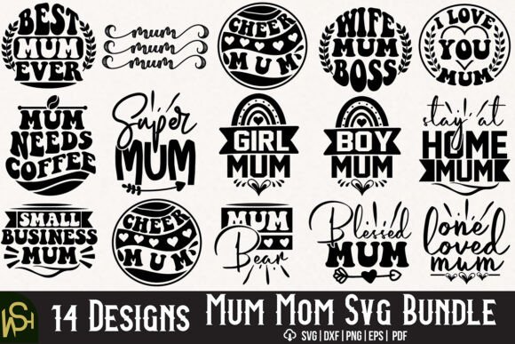 Mum Mom Svg Bundle Review for Real Embroidery Projects