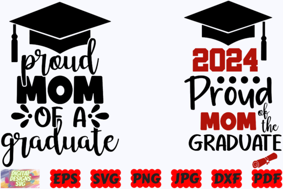 Proud Mom of a Graduate SVG Mom SVG